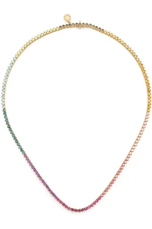 Brumani 18kt Rainbow Gelbgoldhalskette mit Diamanten