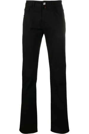 BILLIONAIRE Straight-Leg-Jeans mit Logo