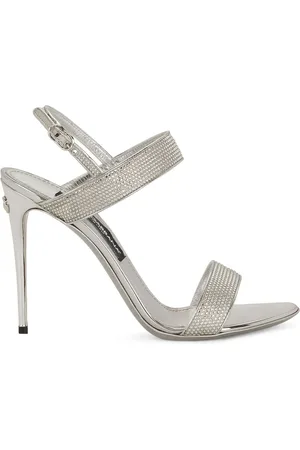 Dolce & Gabbana Slingback-Sandalen mit Kristallen