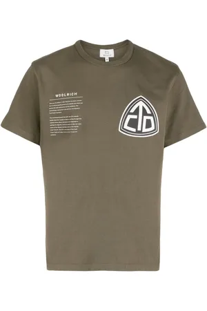 Woolrich T-Shirt mit Logo-Print