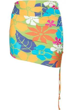 FAITHFULL THE BRAND Rock mit Blumen-Print