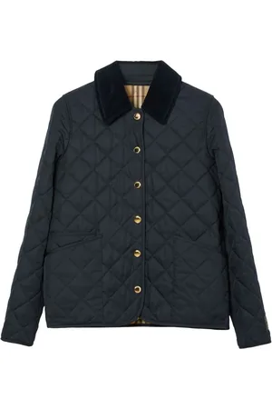 Burberry Gesteppte Jacke mit Cordkragen