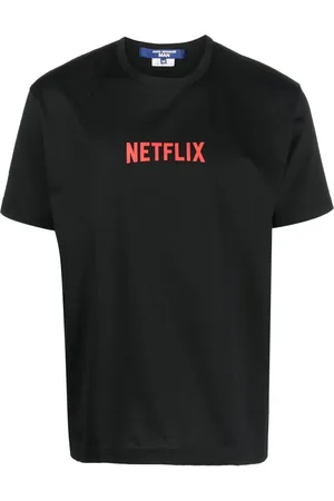 JUNYA WATANABE T-Shirt mit "Netflix"-Print