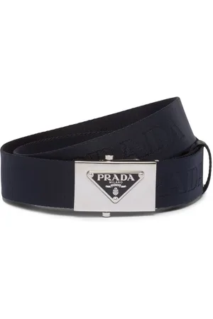 Prada Gewebter Gürtel mit Logo