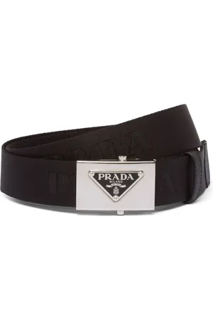 Prada Gewebter Gürtel mit Logo