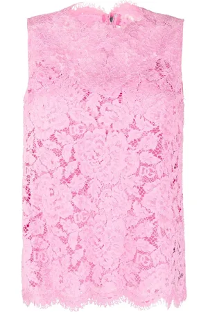 Dolce & Gabbana Top aus floraler Spitze
