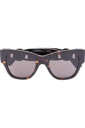 VERSACE Sonnenbrille mit rundem Gestell