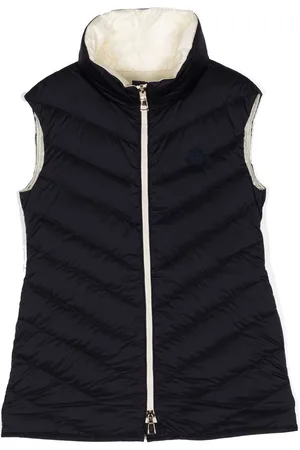 Moncler Gefütterte Weste mit Reißverschluss