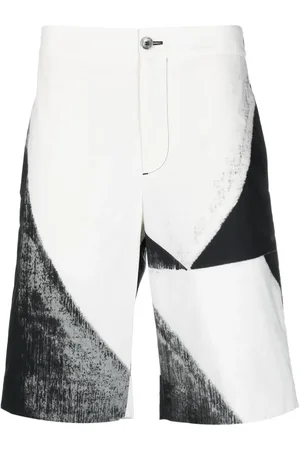 Alexander McQueen Bermudas mit abstraktem Print