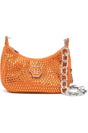 Philipp Plein Schultertasche mit Kristallen
