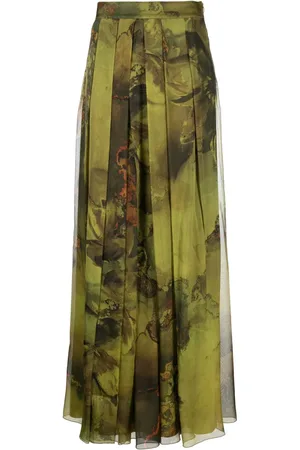Alberta Ferretti Rock mit grafischem Print