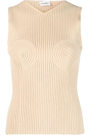 Nanushka Gestricktes Bustier