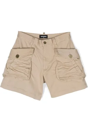 Dsquared2 Shorts mit Logo-Schild