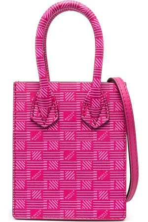 MOREAU Schultertasche mit Logo-Print