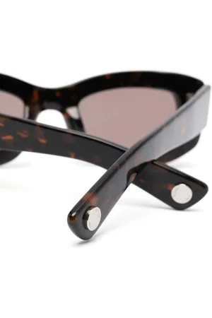 Etudes Eckige Sonnenbrille in Schildpattoptik