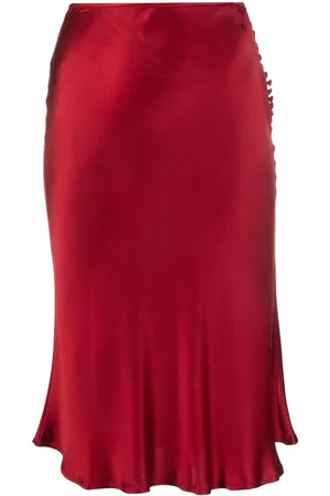 Dior 1990 Rock mit schräger Schnittführung