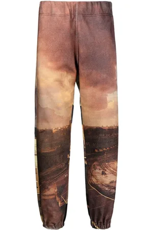 UNDERCOVER Jogginghose mit City-Print