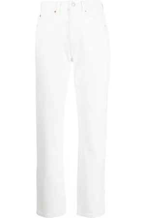 Alexander Wang Gerade Cropped-Jeans