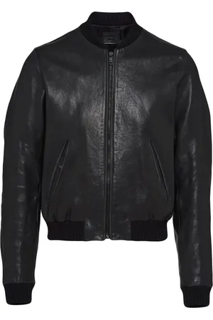 Prada Bomberjacke aus Leder