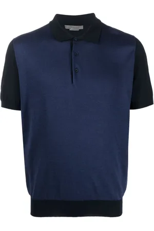 corneliani Zweifarbiges Poloshirt