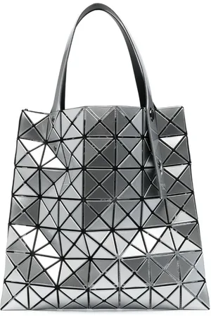 Issey Miyake Prism Handtasche mit metallischem Finish