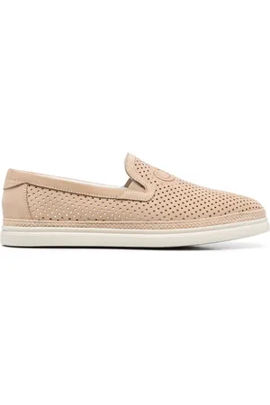 Casadei Loafer aus Nubukleder