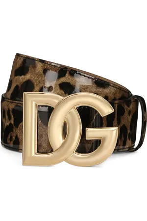 Dolce & Gabbana KIM DOLCE&GABBANA Gürtel mit Leoparden-Print