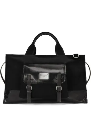 Dolce & Gabbana Reisetasche mit Logo-Schild