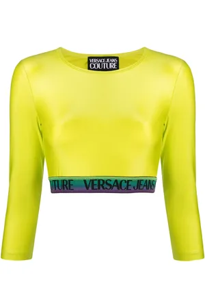 VERSACE Oberteil mit Logo-Bund