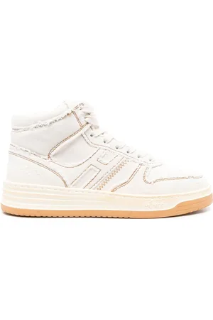 Hogan High-Top-Sneakers mit Kontrastnähten