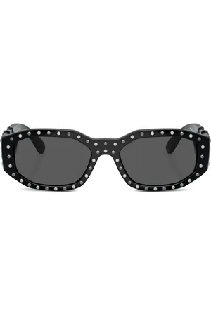 VERSACE Biggie Sonnenbrille mit Nieten