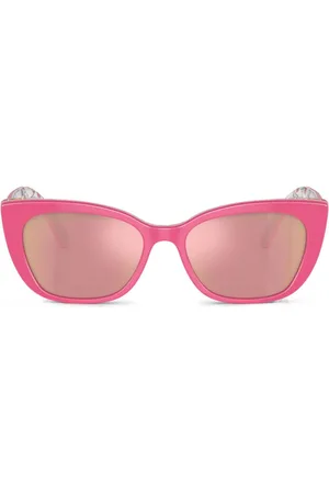 Dolce & Gabbana Cat-Eye-Sonnenbrille mit Print
