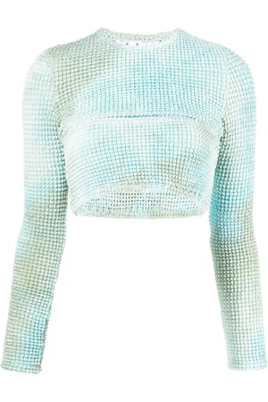 OFF-WHITE Oberteil mit Cut-Outs
