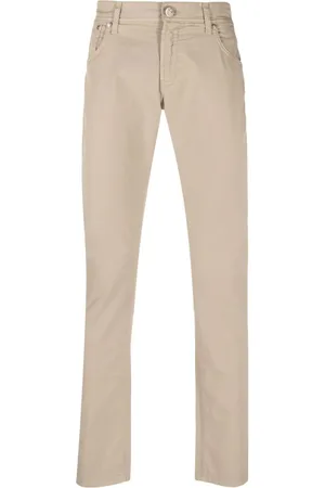 corneliani Tief sitzende Skinny-Hose