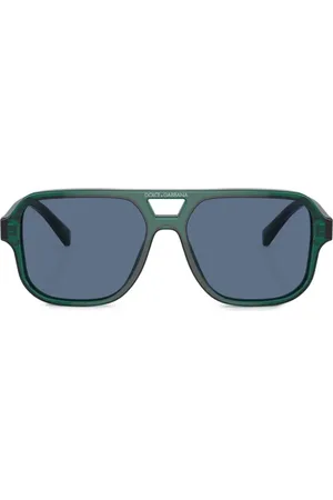 Dolce & Gabbana Eckige Sonnenbrille mit Logo