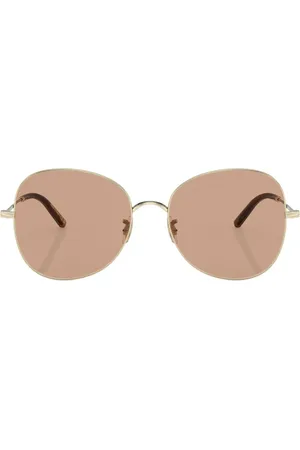 Oliver Peoples Sonnenbrille mit rundem Gestell