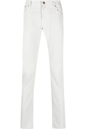 corneliani Tief sitzende Skinny-Hose