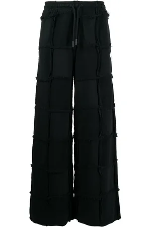 MARCELO BURLON Ausgefranste Hose im Inside-Out-Look