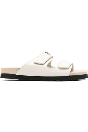 Palm Angels Sandalen mit Logo-Print