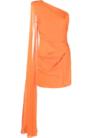 Roland Mouret Drapiertes One-Shoulder-Kleid