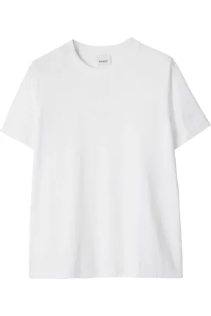 Burberry T-Shirt mit Logo-Stickerei