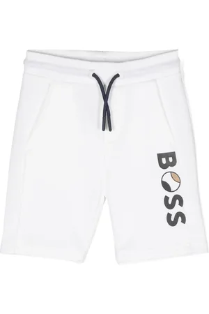 HUGO BOSS Shorts mit Logo-Print