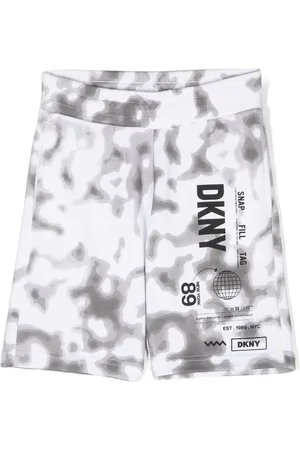 DKNY Bermudas mit Logo-Print