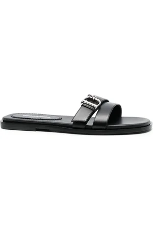 Dsquared2 Mules mit Logo-Schild