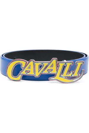 Roberto Cavalli Herren Gürtel - Gürtel mit Logo-Schnalle