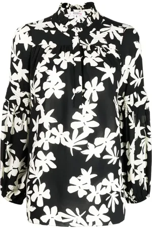 Lemlem Gerüschte Bluse mit Blumen-Print