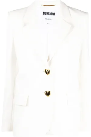 Moschino Blazer mit Knöpfen in Herzform