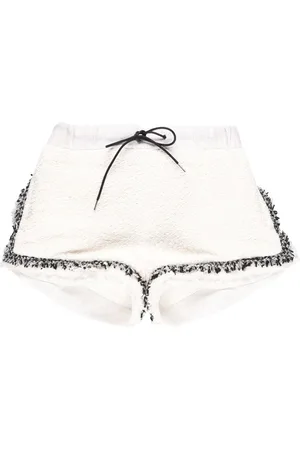 SACAI Tweed-Shorts mit hohem Bund