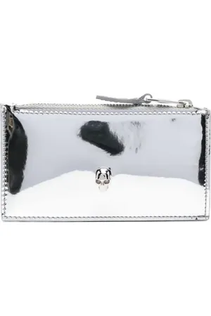 Alexander McQueen Portemonnaie mit metallischen Details