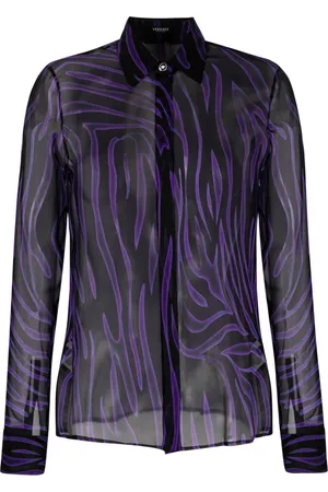 VERSACE Hemd mit Zebra-Print